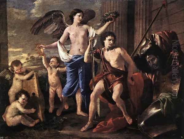 The victorious David - view 1