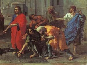 Christ and the Woman Taken in Adultery (detail) 1653