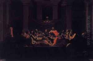 The Seven Sacraments- Eucharist 1647 by Nicolas Poussin