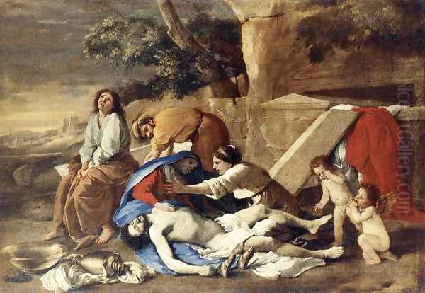 Lamentation over the Body of Christ 1628-29 - view 1