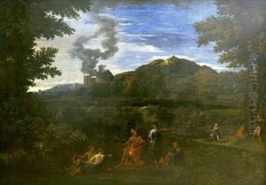 Orpheus and Eurydice by Nicolas Poussin