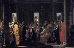 The Seven Sacraments- Marriage 1647-48 by Nicolas Poussin