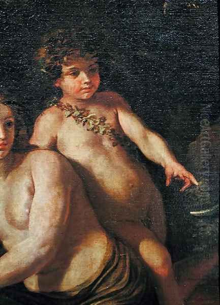 The Childhood of Bacchus detail of Bacchus as a young boy, c.1630 - view 1