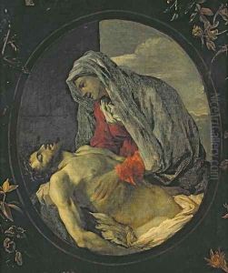 Pieta by Nicolas Poussin