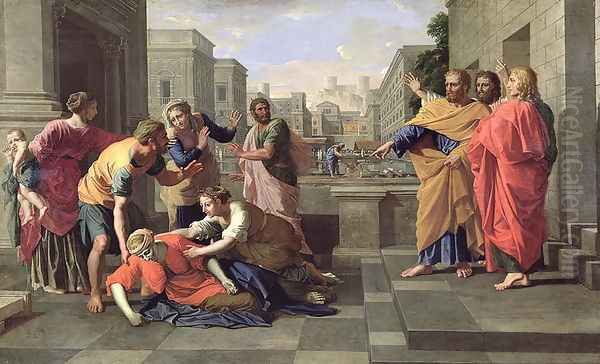 The Death of Sapphira - view 1