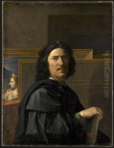 Portrait of the Artist, 1650 by Nicolas Poussin