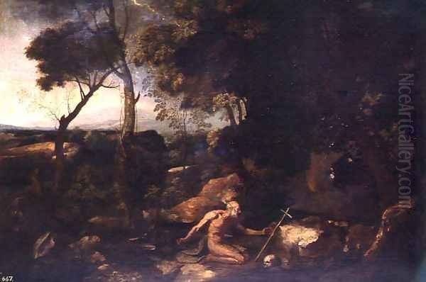 Landscape with St. Jerome - view 1