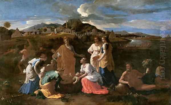 Moses Rescued from the Water, 1647 - view 1
