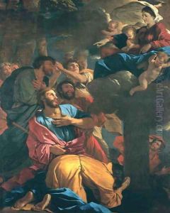 The Apparition of the Virgin the St. James the Great, c.1629-30 by Nicolas Poussin