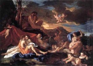 Acis and Galatea by Nicolas Poussin
