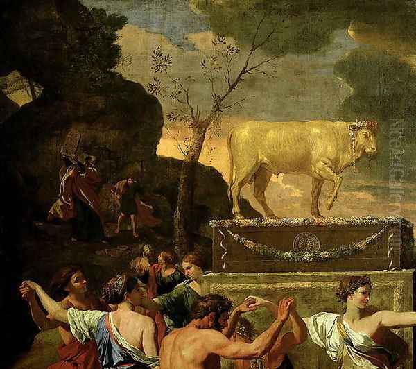 The Adoration of the Golden Calf, before 1634 - view 1