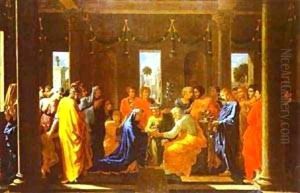 The Marriage Of The Virgin 1647 by Nicolas Poussin
