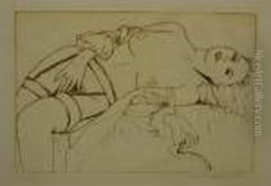 Reclining Nude On Bed Reclining Nude On Bed