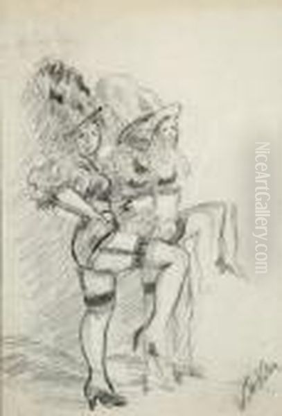 Dancing Circus Girls - view 1