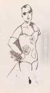 Female Acrobat. Female Acrobat.