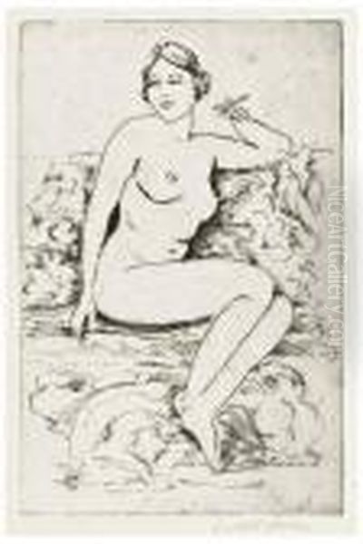 Nude With Cigarette - view 1