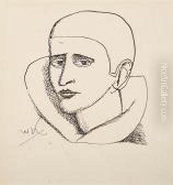 Head Of A Clown - view 1