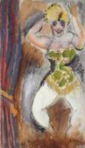 Shimmy Dancer by Walt Kuhn