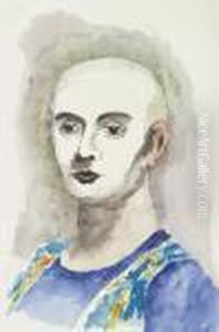 Study For "blue Clown"