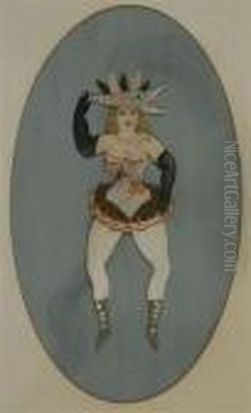 Circus Girl, Circa 1930 - view 1