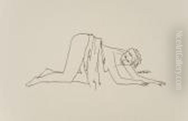 Crouching Nude - view 1