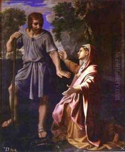 Noli Me Tangere 1653 by Nicolas Poussin