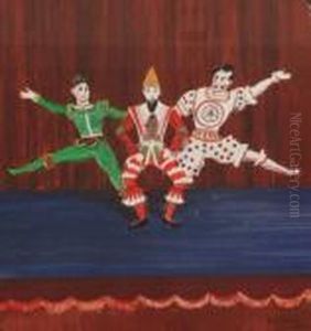 Three Clowns by Walt Kuhn