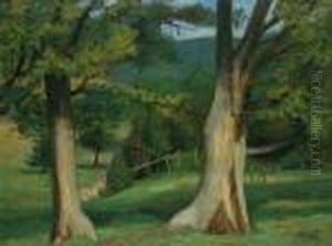 Trees, Vermont by Walt Kuhn