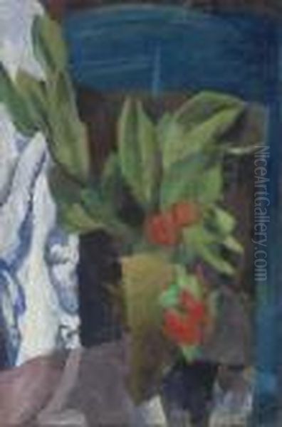 Still Life With Red Flowers - view 1