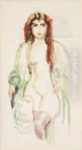Red Haired Nude by Walt Kuhn