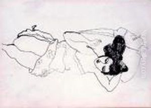 Reclining Woman by Walt Kuhn