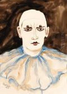 Clown In Blue by Walt Kuhn
