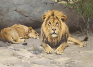 Siesta by Wilhelm Kuhnert