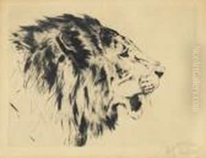 Lowenkopf by Wilhelm Kuhnert