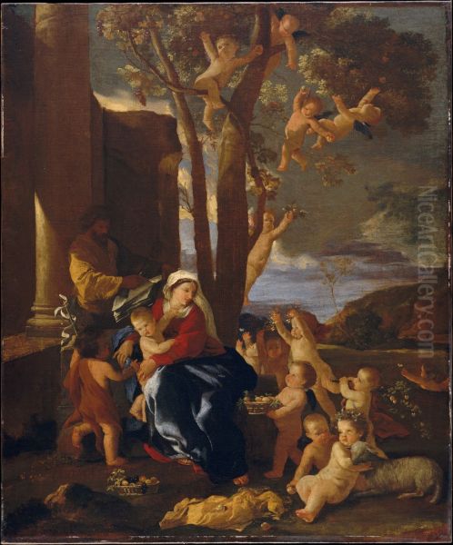 The Rest on the Flight into Egypt ca 1627 - view 1