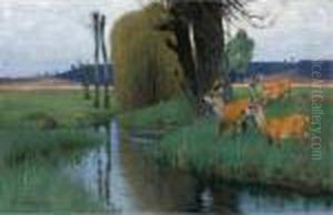 Bleak Spring Morning by Wilhelm Kuhnert