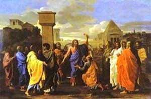 The Ordination 1647 by Nicolas Poussin