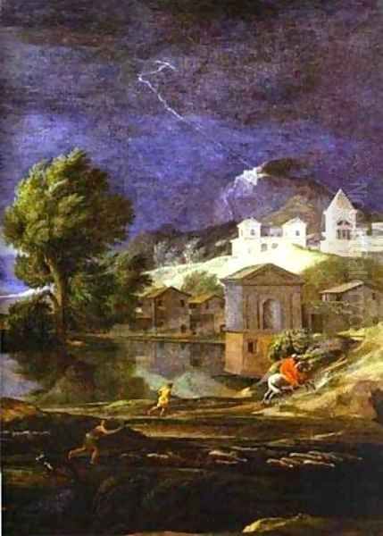 Landscape With Pyram And Thisbe Detail - view 1