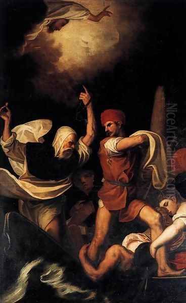 Miracle of St Dominic - view 1