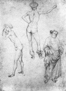 Nude Men and St Peter c. 1430 Nude Men and St Peter c. 1430