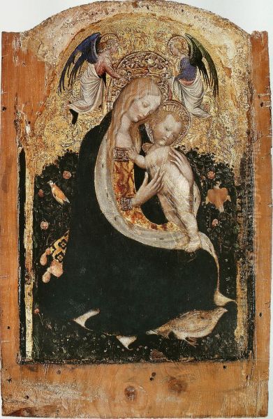 Madonna with a Quail - view 1