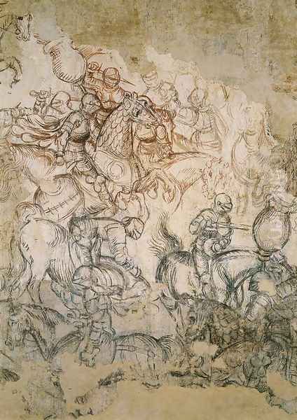 Tournament Battle (detail) 1440s - view 1