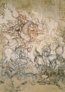 Tournament Battle (detail) 1440s