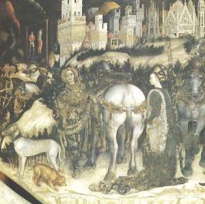 St. George and the Princess of Trebizond by Antonio Pisano (Pisanello)