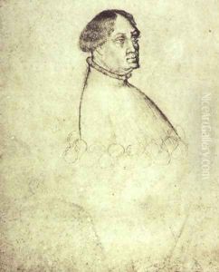 Portrait of Giangaleazzo Visconti 1351-1402 by Antonio Pisano (Pisanello)