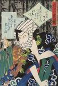 Portraits D'acteurs. by Toyohara Kunichika