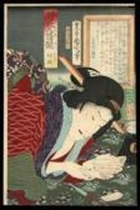 Love Letter by Toyohara Kunichika