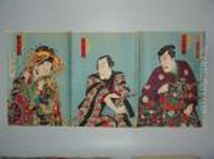 Trois Acteurs En Buste.
