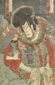 The Actorichikawa Danjuro by Toyohara Kunichika