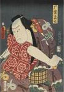 Kabuki Actor by Gototei Kunisada